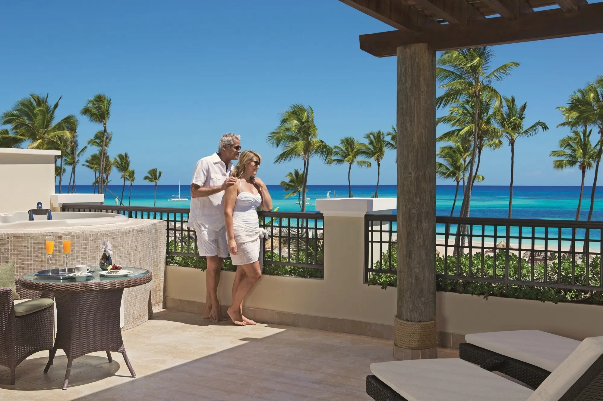 A couple finally free of their unwanted timeshare